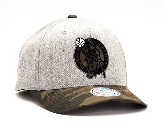 Kšiltovka Mitchell & Ness INTL851 Boston Celtics Heather Camo 110 Snapback