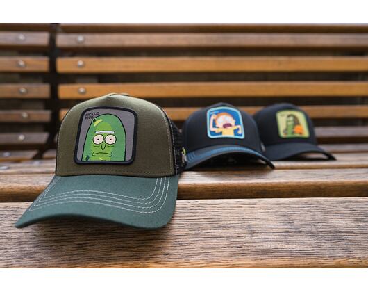 Kšiltovka Capslab Trucker (RICK AND MORTY) Pickle Rick