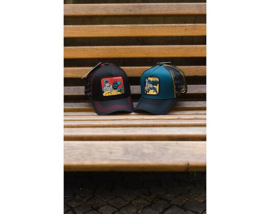 Kšiltovka Capslab Batman Justice League Trucker Blue / Black
