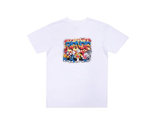 Triko RIP N DIP Looney Gang Tee RND4741 White