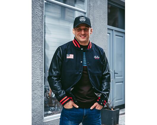 Kšiltovka New Era 9FORTY A-FRAME Trucker Motosport Navy