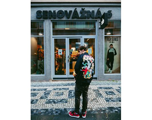 Bunda RIP N DIP Nerm Fighter Jacket RND4704 Black