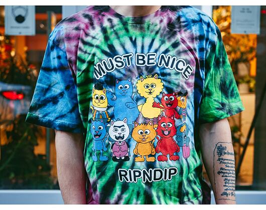 Triko RIP N DIP Nerm Street Tee RND4745 Tie Dye