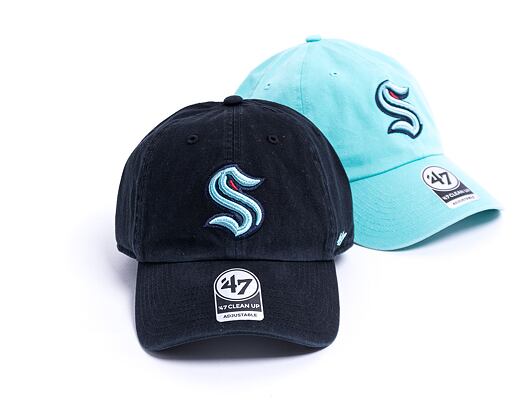 Kšiltovka 47 Brand NHL Seattle Kraken '47 CLEAN UP Black