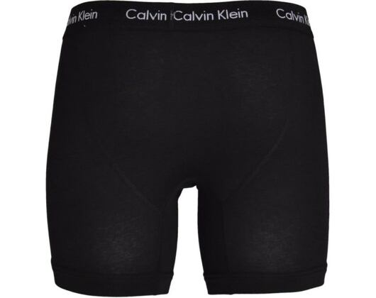 Boxerky Calvin Klein 3Pack Trunk Black/Black Classic Fit