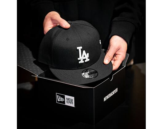 Kšiltovka New Era - MLB Basic 59FIFTY - LA Dodgers - Black / White