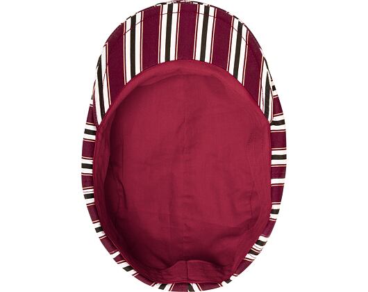 Bekovka Kangol Retro Stripe Driving Cap Cordovan K5274-CR216