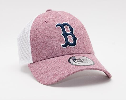 Kšiltovka New Era 9FORTY Trucker MLB Home Field Boston Red Sox Snapback Maroon