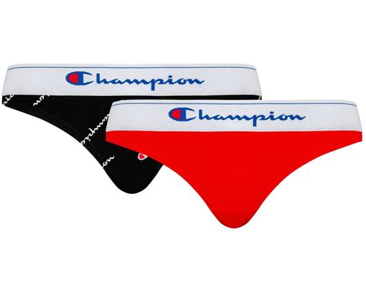 Dámské Kalhotky Champion 2-Pack Classic Brief Navy/Red
