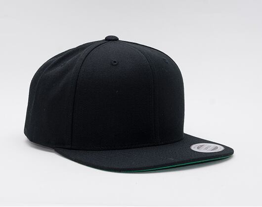 Kšiltovka Yupoong Classic Snapback Black / Green Undervisor
