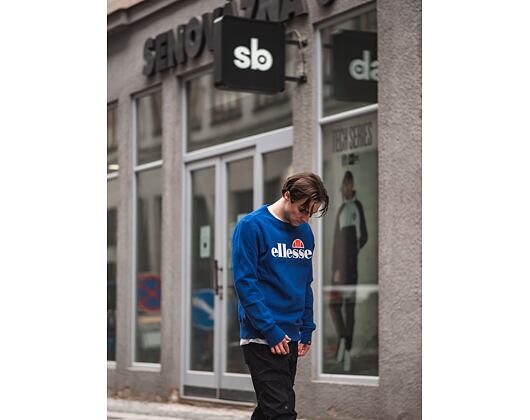 Mikina Ellesse SL Succiso Sweatshirt SHC07930 Blue