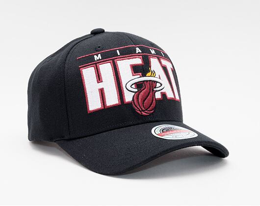 Kšiltovka Mitchell & Ness Miami Heat Redline Billboard Black