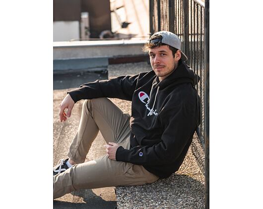 Mikina Champion Hooded Sweatshirt Black 215159 KK001 NBK
