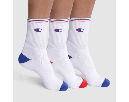 Ponožky Champion Classic Crew Socks 3-Pack CH000829-8LX