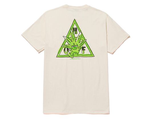 Triko HUF 4/20 Green Buddy TT T-Shirt Natural