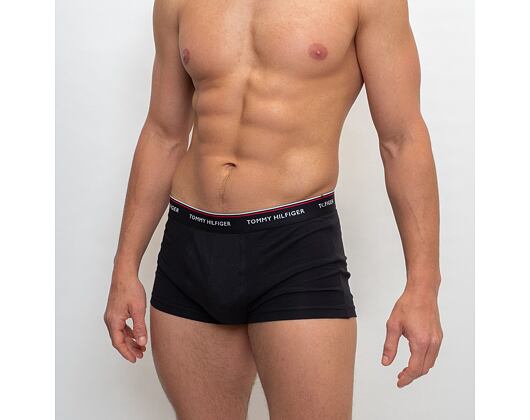 Boxerky Tommy Hilfiger Low Rise Trunk 3 Pack Premium Essentials Black