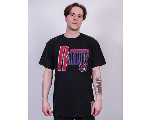 Triko Mitchell & Ness Toronto Raptors Center SSTEINTL930 Washed Black