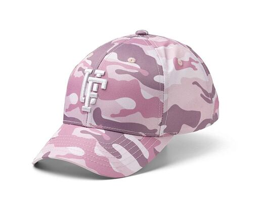 Dětská kšiltovka State of WOW Spinback Camo Youth Baseball Pink