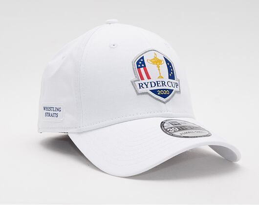Kšiltovka New Era 39THIRTY Cotton Ryder Cup 2020 Stretch Fit Optic White
