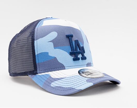 Kšiltovka New Era 9FORTY Trucker MLB Camo Pack Los Angeles Dodgers Snapback Navy