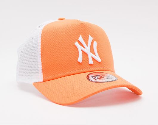 Kšiltovka New Era 9FORTY 9FORTY MLB Tonal Mesh New York Yankees Snapback Hunter Flame Orange