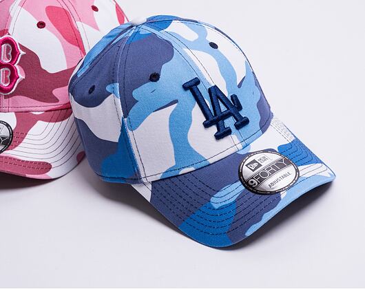 Kšiltovka New Era 9FORTY MLB Camo Pack Los Angeles Dodgers Strapback Navy
