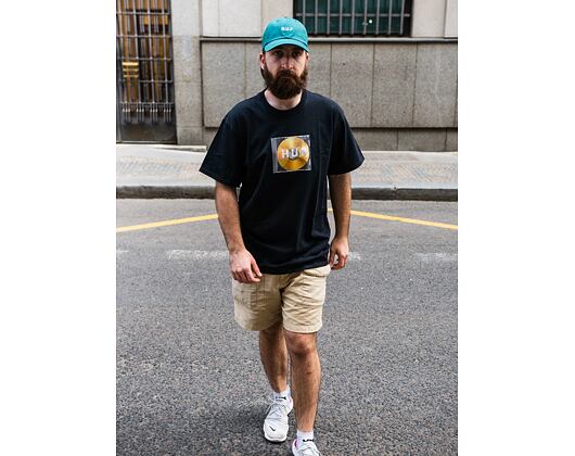 Triko HUF Mix Box Logo T-Shirt Black