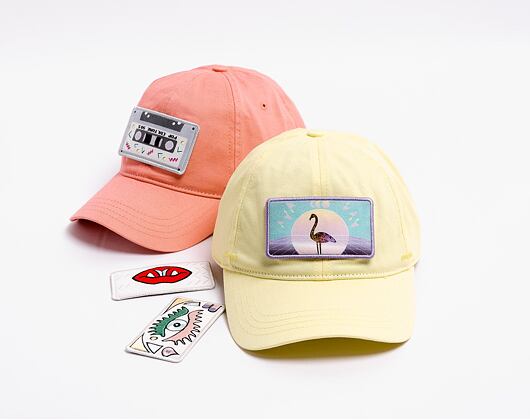 Kšiltovka Next Generation Dad Cap Inner Colors - Yellow