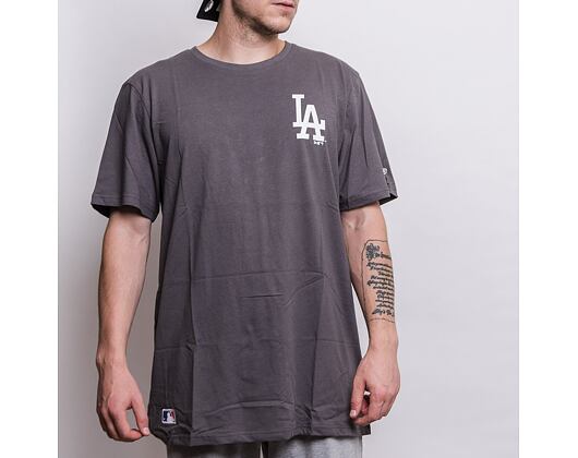 Triko New Era MLB Baseball Graphic Tee Los Angeles Dodgers Graphite