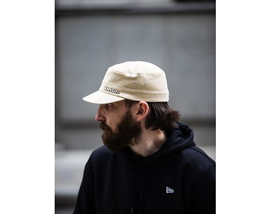 Kšiltovka Kangol Cotton Twill Army Cap Beige