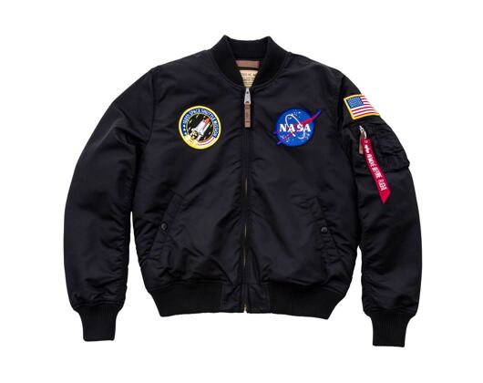 Bunda Alpha Industries MA-1 VF NASA Black