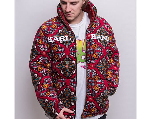 Bunda Karl Kani Retro Reversible Corduroy Puffer Jacket Multicolor