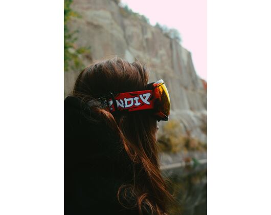 Lyžařské Brýle RIP N DIP Dragonerm Snow Goggles RND7157 Red