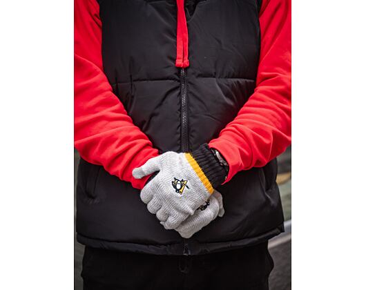 Rukavice '47 Brand NHL Pittsburgh Penguins Deep Zone ’47 GLOVE Grey