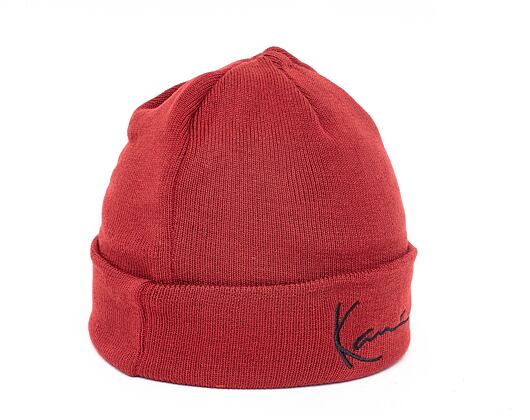 Kulich Karl Kani Signature Beanie KA213-010-1 Dark Red