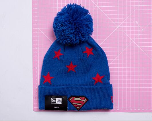 Dětský kulich New Era CY star Bobble Knit Superman