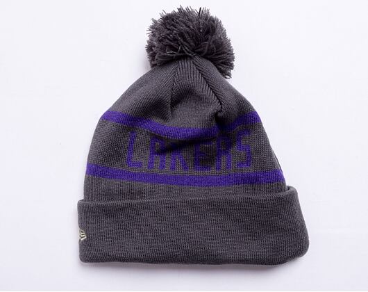 Kulich New Era NBA Jake Cuff Knit Los Angeles Lakers Grey