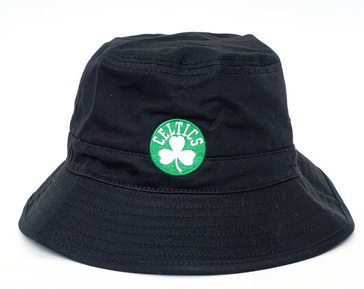Klobouk Mitchell & Ness Boston Celtics Team Logo Bucket Hat Black