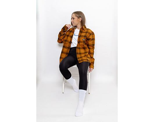 Košile Dickies Evansville Ls Pumpkin Spice
