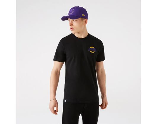 Triko New Era NBA Neon Tee Los Angeles Lakers Black