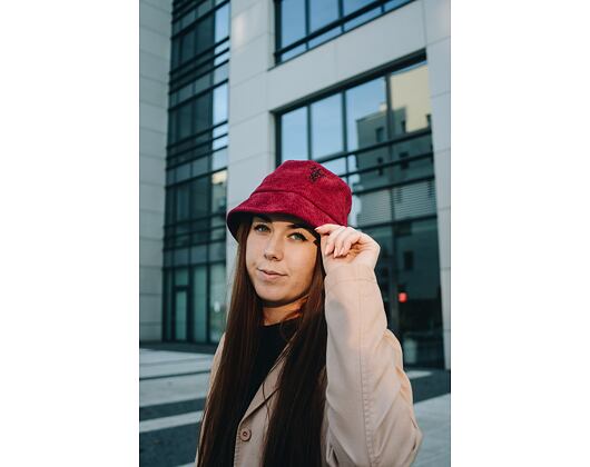 Klobouk HUF 1984 Cord Bucket Bloodstone