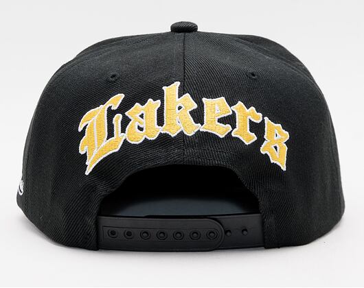 Kšiltovka Mitchell & Ness Los Angeles Lakers English Dropback Snapback NBA
