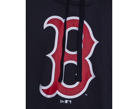 Mikina s kapucí New Era Essential Pull Over Hoody Boston Red Sox Navy