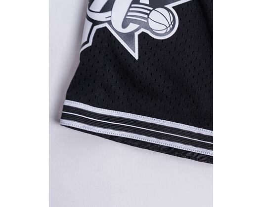 Kraťasy Mitchell & Ness Philadelphia 76ers White Logo Swingman Short Black