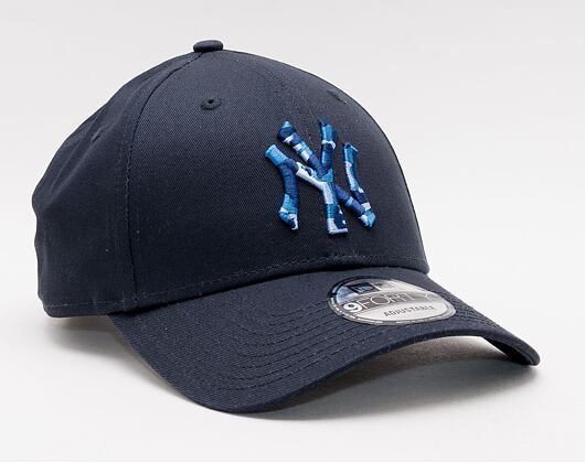 Kšiltovka New Era 9FORTY Infill New York Yankees Strapback Navy / IRF
