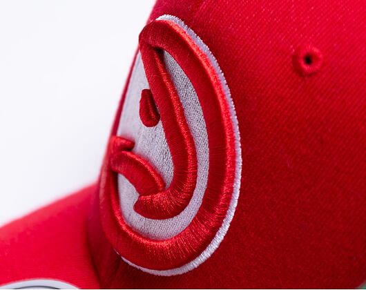Kšiltovka Mitchell & Ness Team Ground 2.0 Stretch Snapback Atlanta Hawks Red