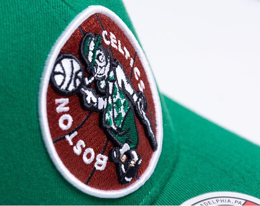 Kšiltovka Mitchell & Ness Team Ground 2.0 Stretch Snapback HWC Boston Celtics Green