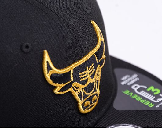 Kšiltovka New Era 9FIFTY Metallic Logo Chicago Bulls Black