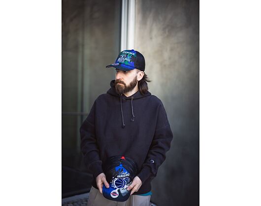 Kšiltovka Mitchell & Ness Hyper Trucker Snapback HWC Orlando Magic Black