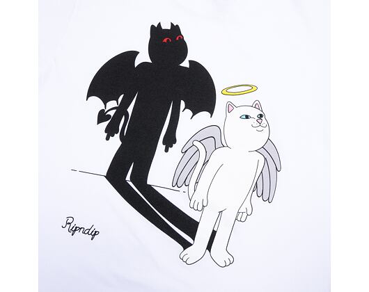 Triko Rip N Dip Shadow Friend Tee White RND9076
